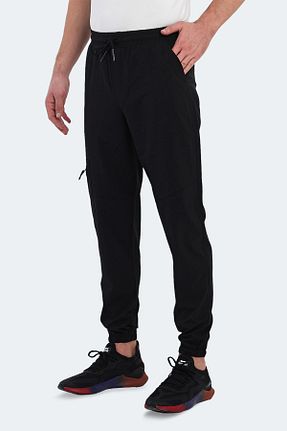 پائین تنه گرمکن اسپرت مشکی مردانه رگولار Slazenger - کد 897483226