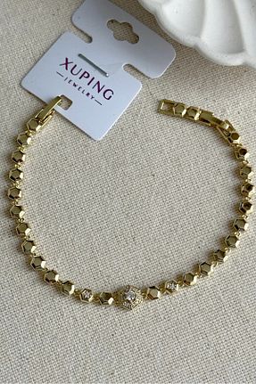 دستبند استیل (فولاد) طلائی زنانه استیل (فولاد) Genel Markalar - کد 897483336