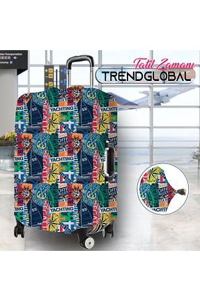 کاور چمدان رنگی ابعاد بزرگ Trendglobal - کد 809399608