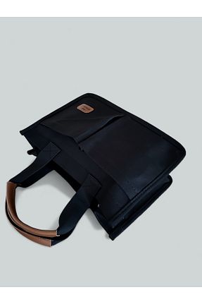 کیف دوشی مشکی زنانه پارچه ای ESNEVA - کد 897485559