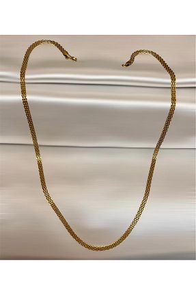 گردنبند استیل ( فولاد ) زرد مردانه استیل (فولاد) Bay hediye - کد 897515803