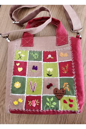کیف دوشی رنگی زنانه پارچه ای myyasminhome - کد 897497428