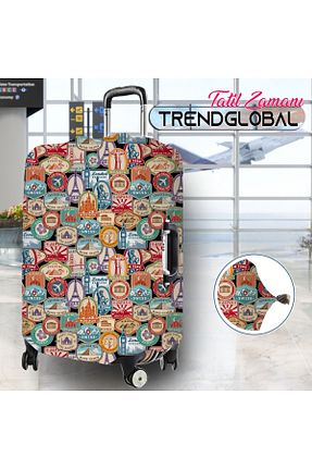 کاور چمدان رنگی ابعاد بزرگ Trendglobal - کد 809404934