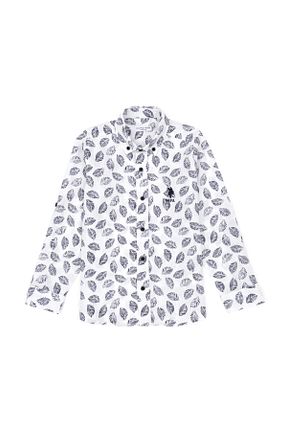 پیراهن سرمه ای بچه گانه پارچه ای U.S. Polo Assn. - کد 833011713