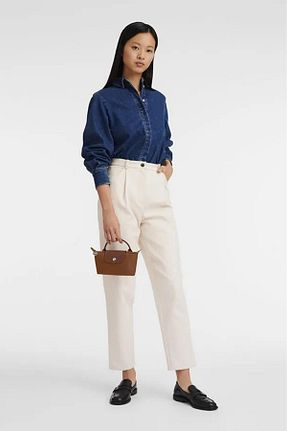کیف دستی نارنجی زنانه Longchamp - کد 890960843