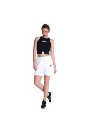شلوارک و برمودا سفید زنانه پنبه پلی استر Nike - کد 811202191