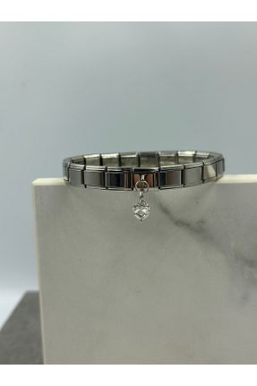 دستبند استیل (فولاد) متالیک زنانه استیل (فولاد) Lumiera - کد 897540827