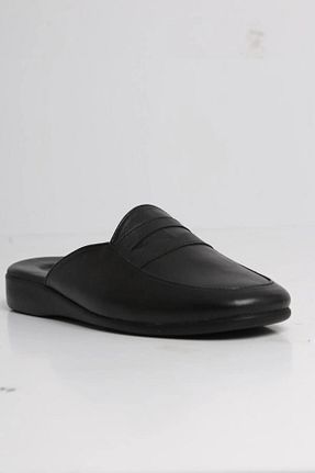 دمپائی مشکی مردانه چرم مصنوعی Pierre Cardin - کد 897531498