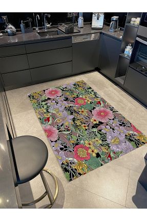 فرش رنگی قابل شستشو Rugs Modern Halı - کد 897584676