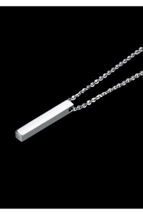 گردنبند استیل ( فولاد ) زنانه استیل ضد زنگ MK butik - کد 892905512