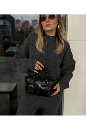 کیف دوشی مشکی زنانه چرم مصنوعی Celia - کد 891395023