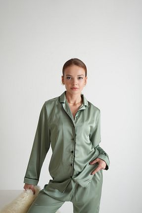 ست لباس راحتی خاکی زنانه ساده Priya Woman Couture - کد 897542755