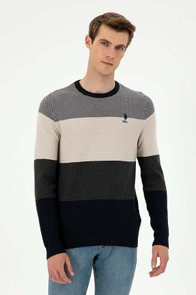 پلیور سرمه ای مردانه ساده U.S. Polo Assn. - کد 873685629