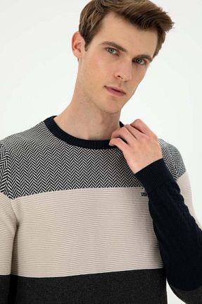 پلیور سرمه ای مردانه ساده U.S. Polo Assn. - کد 873685629