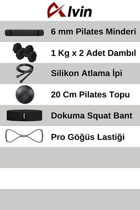 ست پیلاتس مشکی Elya Pilates - کد 862878934