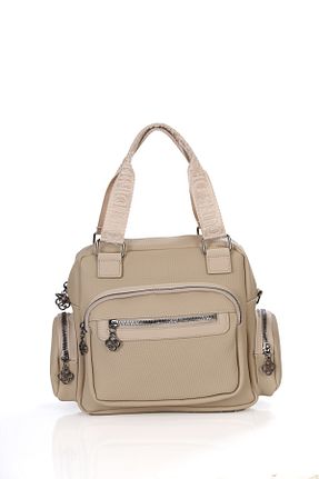 کیف دوشی بژ زنانه پارچه ای byFOX Fashion - کد 897625902