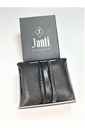 دستبند جواهر رنگی مردانه سنگ طبیعی Janti - کد 640363547