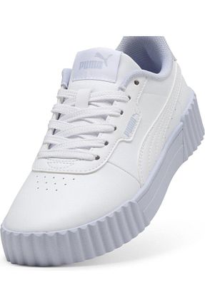 کفش اسنیکر بنفش زنانه بند دار Puma - کد 886842766