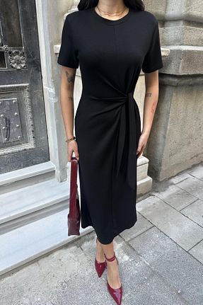 لباس مشکی زنانه بافتنی Ded COLLECTION - کد 897674936