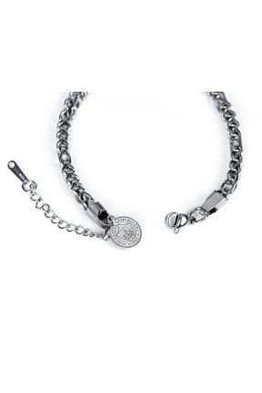 دستبند استیل (فولاد) طوسی زنانه استیل ضد زنگ Fenerbahçe - کد 871679513