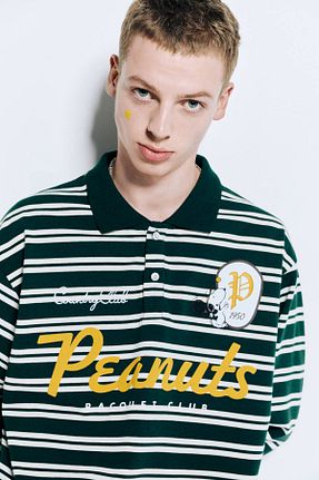 سوئیشرت سبز مردانه رگولار Pull & Bear - کد 895650579
