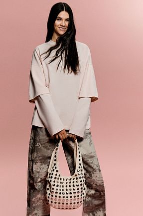 کیف دستی زنانه پلی استر Bershka - کد 897704437