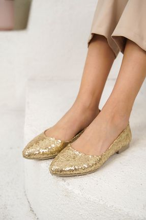 بابت طلائی زنانه چرم مصنوعی Diardi - کد 897706358