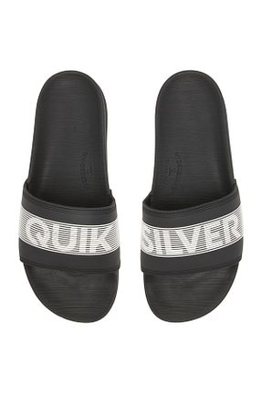 دمپائی مشکی مردانه چرم مصنوعی Quiksilver - کد 114216493