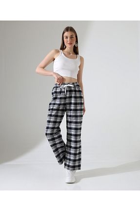 شلوار کرمگن مشکی زنانه Relaxed Moda Monisa - کد 894057613