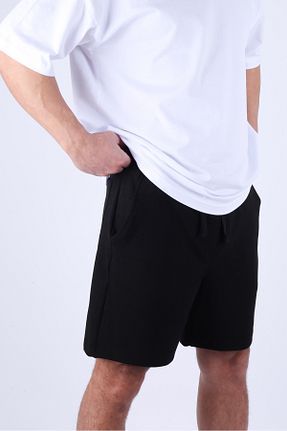 شلوارک و برمودا مشکی مردانه پنبه ای Karan Wear - کد 897248091