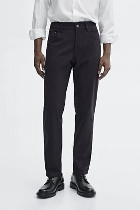 شلوار جین سرمه ای مردانه رگولار Massimo Dutti - کد 897748573