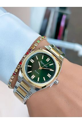 ساعت مچی طلائی زنانه 34 میلی متر Ferrucci - کد 859649401