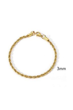 دستبند استیل (فولاد) متالیک زنانه استیل ضد زنگ DAISYDAY - کد 897752265