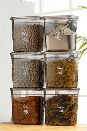 ظرف نگهداری طوسی پلاستیک Vienev - کد 371225364