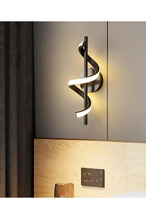 چراغ دیواری مشکی فلزی retro home design - کد 898395620