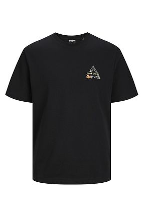 تیشرت مشکی مردانه یقه دوچرخه Jack & Jones - کد 815185350