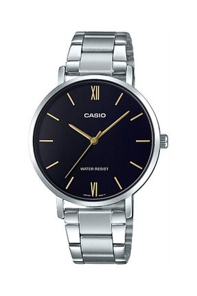 ساعت مچی طوسی زنانه 55 میلی متر و بالاتر Casio - کد 90032027