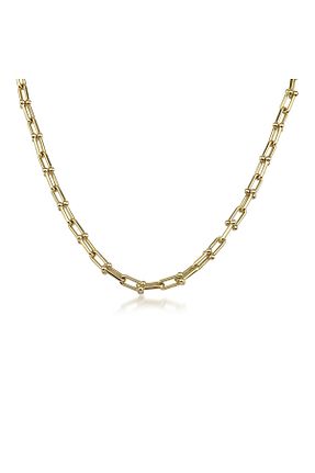 گردنبند طلا طلائی زنانه 14 عیار Dores Gold - کد 898698756