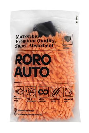 جارو و دستمال خودرو RoroAuto - کد 898373567