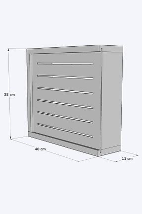 جعبه دکوراتیو قهوه ای چوب PİMDEC - کد 844882155