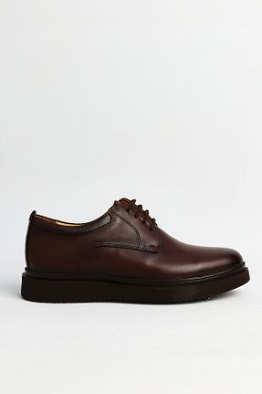 کفش کلاسیک قهوه ای مردانه چرم خالص Greyybull Shoes - کد 897813428