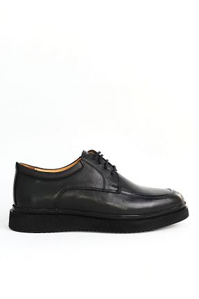 کفش کلاسیک مشکی مردانه چرم خالص Greyybull Shoes - کد 897800087