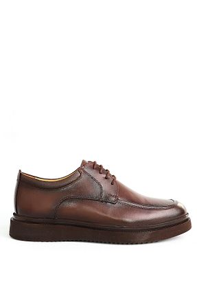 کفش کلاسیک قهوه ای مردانه چرم خالص Greyybull Shoes - کد 897801089