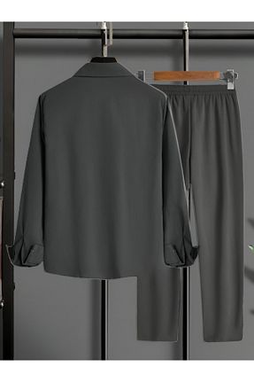 ست بالاتنه و پائین تنه مشکی زنانه بافت DWN WEAR - کد 897793156