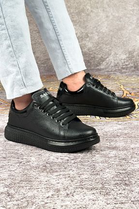 کفش اسنیکر مشکی مردانه بند دار pumant - کد 870680965