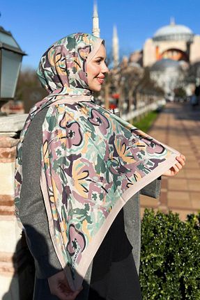 شال رنگی زنانه پنبه ای EVERMORE - کد 898652812