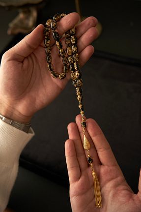 تسبیح مشکی کهربا COLLECTION OF ROSARY - کد 897843086