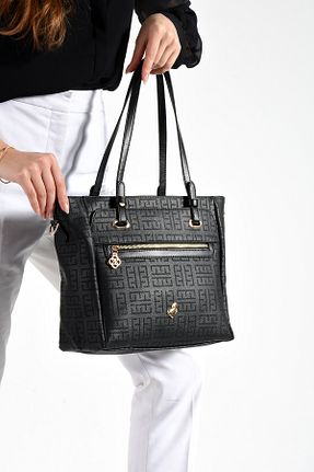 کیف دوشی مشکی زنانه چرم مصنوعی Miami Polo Club - کد 897840407