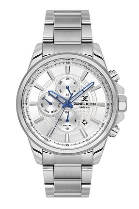ساعت مچی متالیک مردانه 45 میلی متر Daniel Klein - کد 898412182