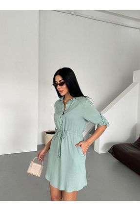 لباس سبز زنانه بافتنی Appleline - کد 897845447